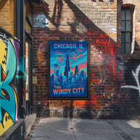 Chicago, IL The Windy City Poster