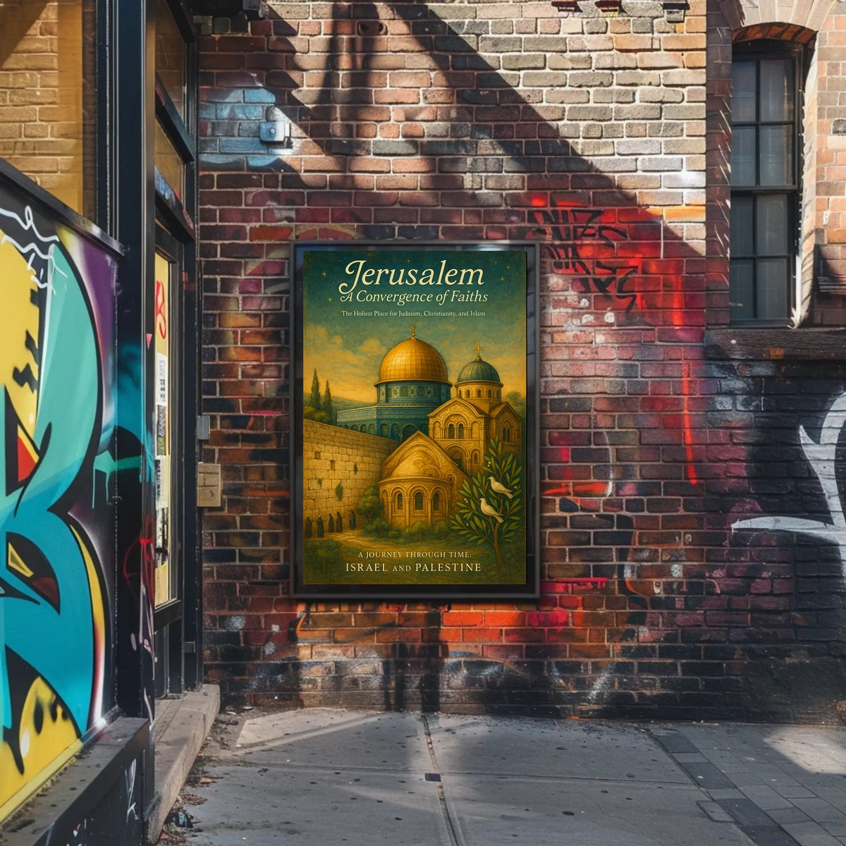 Jerusalem A Convergence Of Faiths Poster