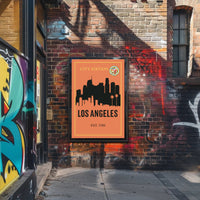 Los Angeles City Edition Poster PosterGoat