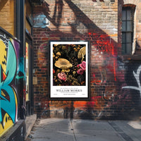 William Morris Cotton Prints Exhibition Poster