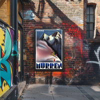 Ski Adventure in Mürren Vintage Travel Poster PosterGoat