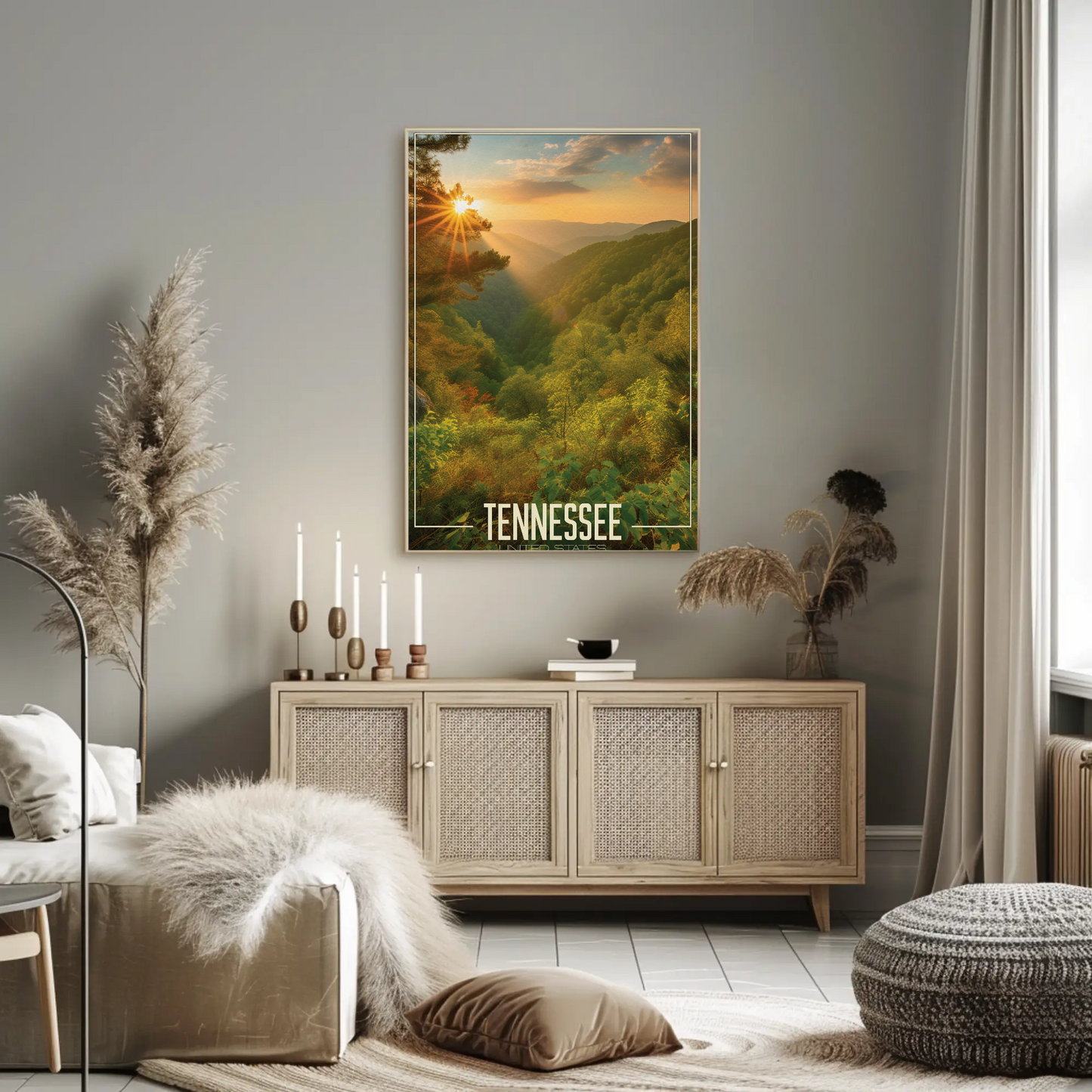 Tennessee Travel Poster