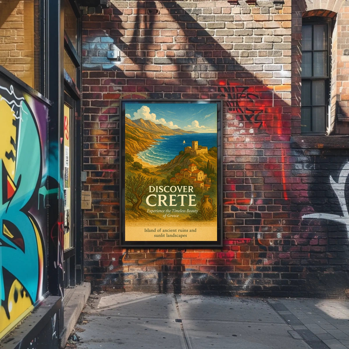 Discover Crete Poster