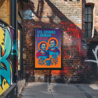 Sts. Cosmas Damian Patron Saints of Physicians Poster