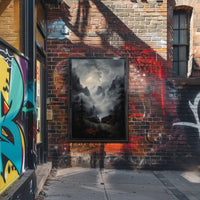 Journey Through The Misty Mountains Poster PosterGoat