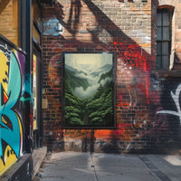 Journey Through The Misty Mountains Poster