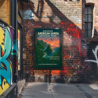 Discover American Samoa National Park Adventure Poster
