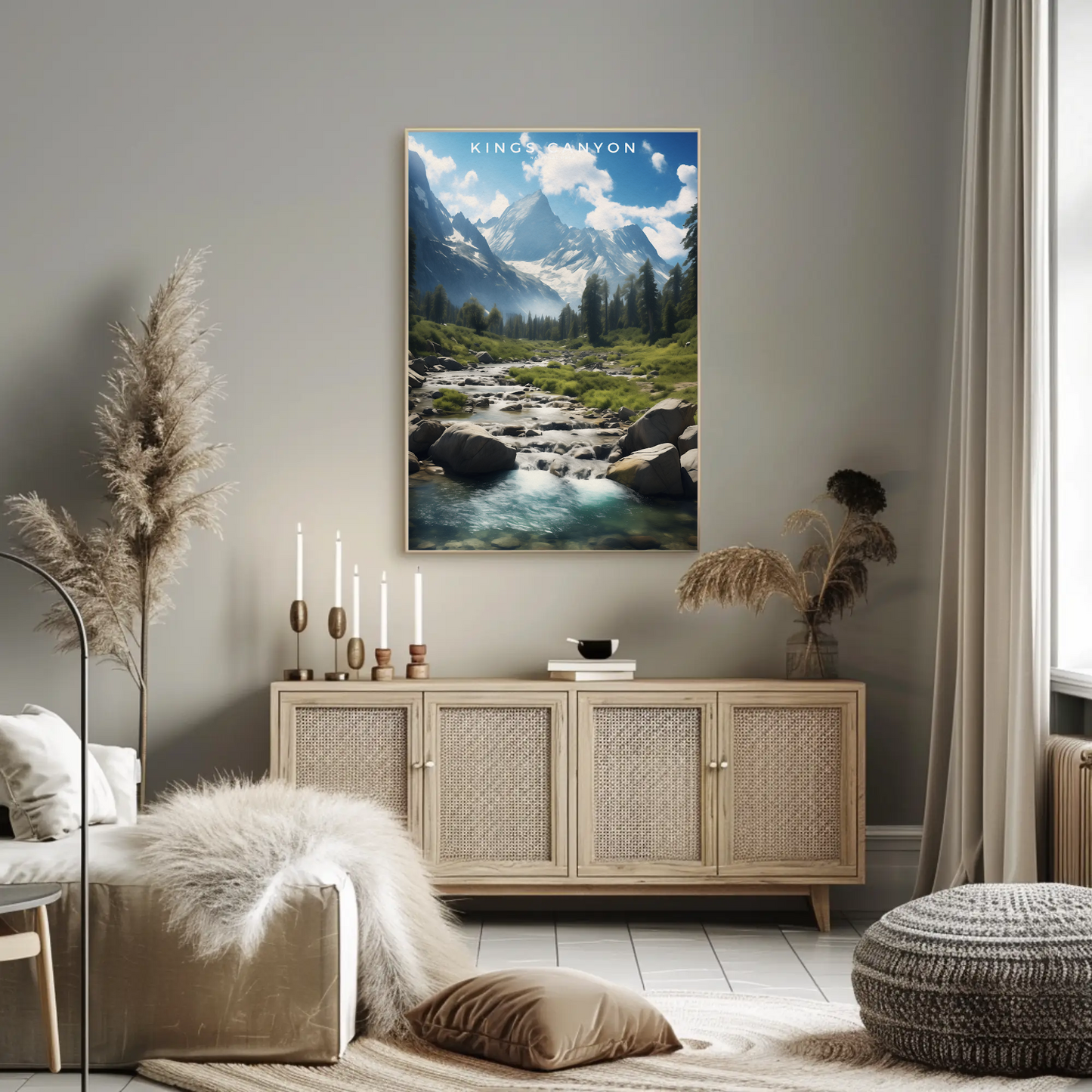 Kings Canyon National Park Poster