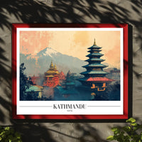 Kathmandu Cultural Heritage Scenic Poster