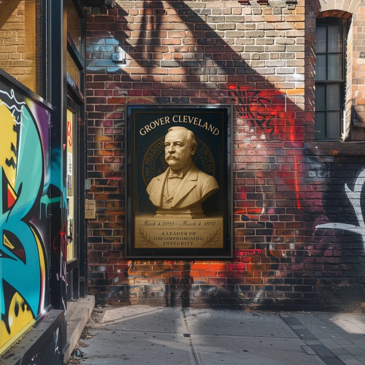 Grover Cleveland 24th President Poster
