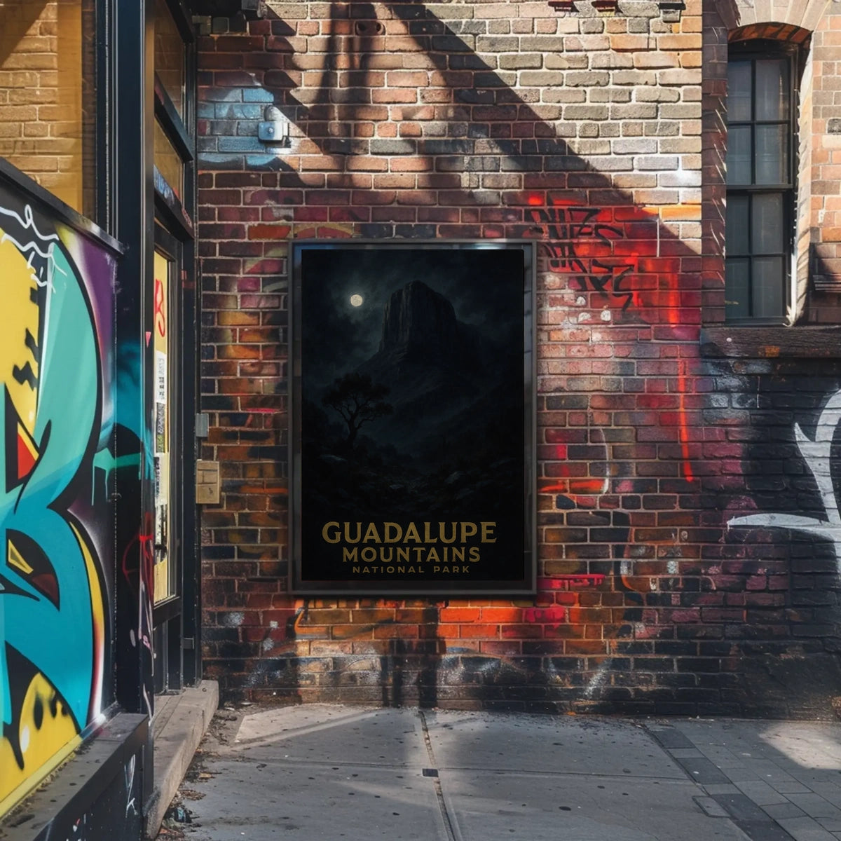 Guadalupe Mountains National Park Scenic Wanderlust Poster