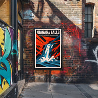 Niagara Falls Nature's Power Unleashed Poster PosterGoat