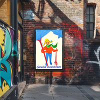 Garmisch-Partenkirchen Ski Adventure Poster PosterGoat