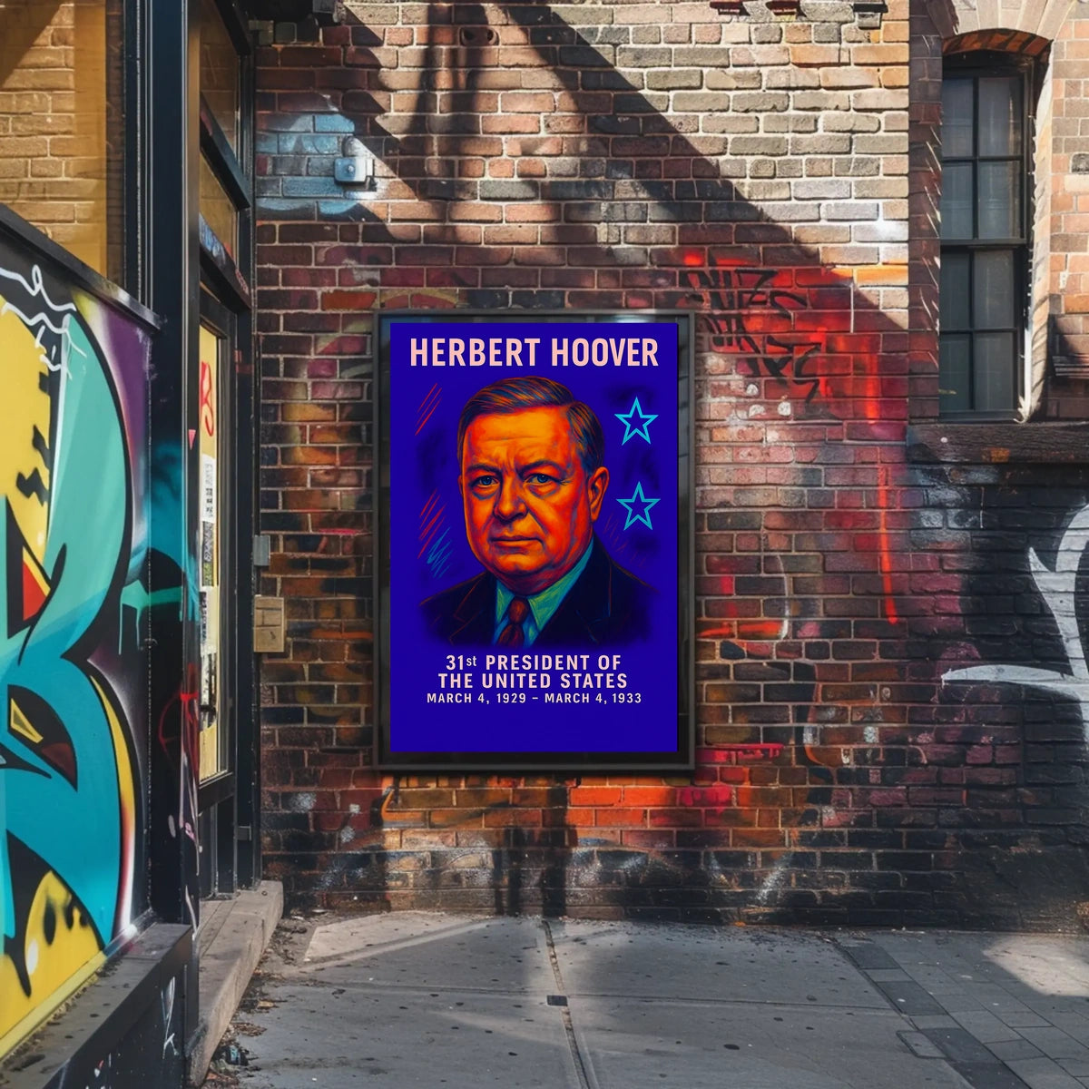 Herbert Hoover 31st President Poster