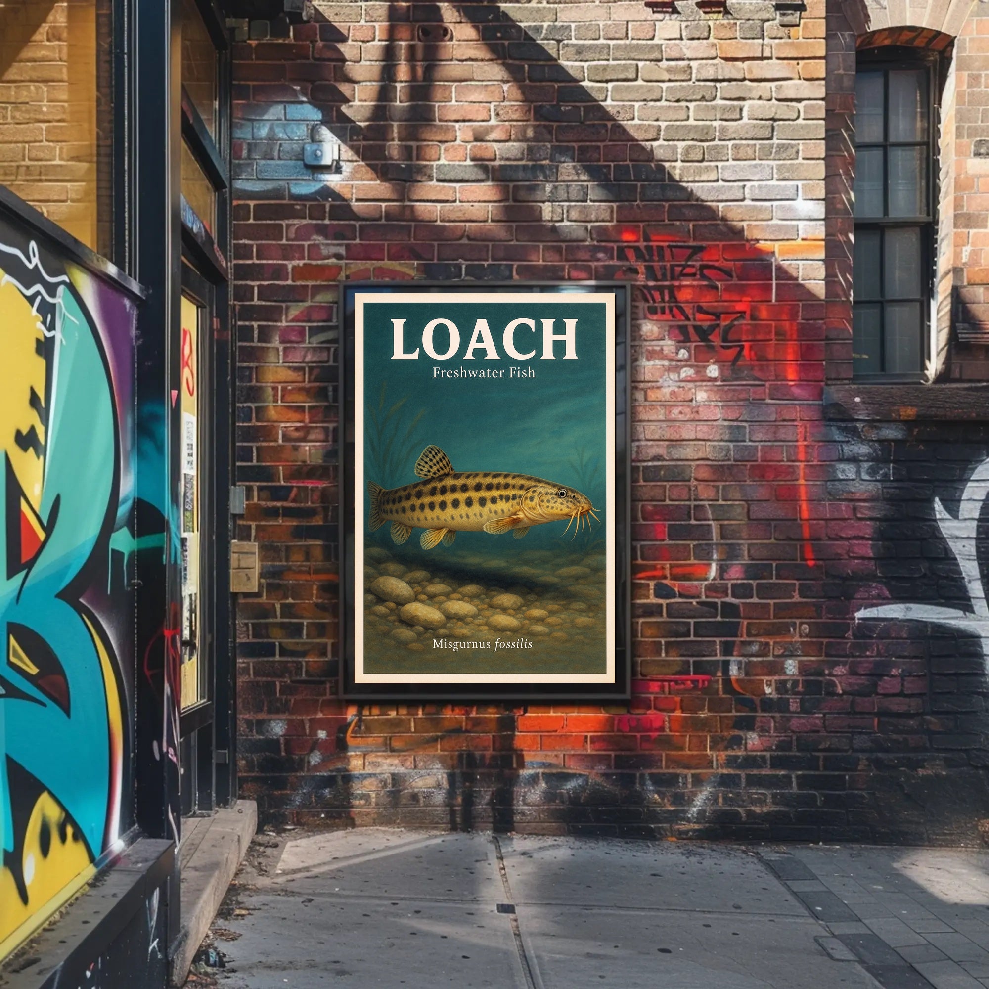 Loach Freshwater Fish Poster PosterGoat