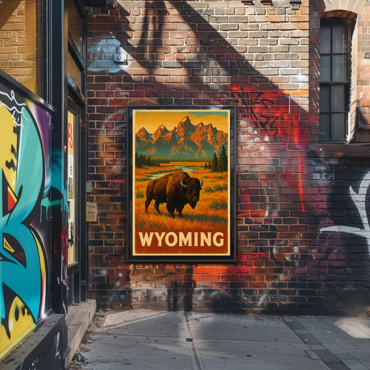 Wyoming Wilderness Poster