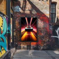 Futuristic Speed Poster PosterGoat