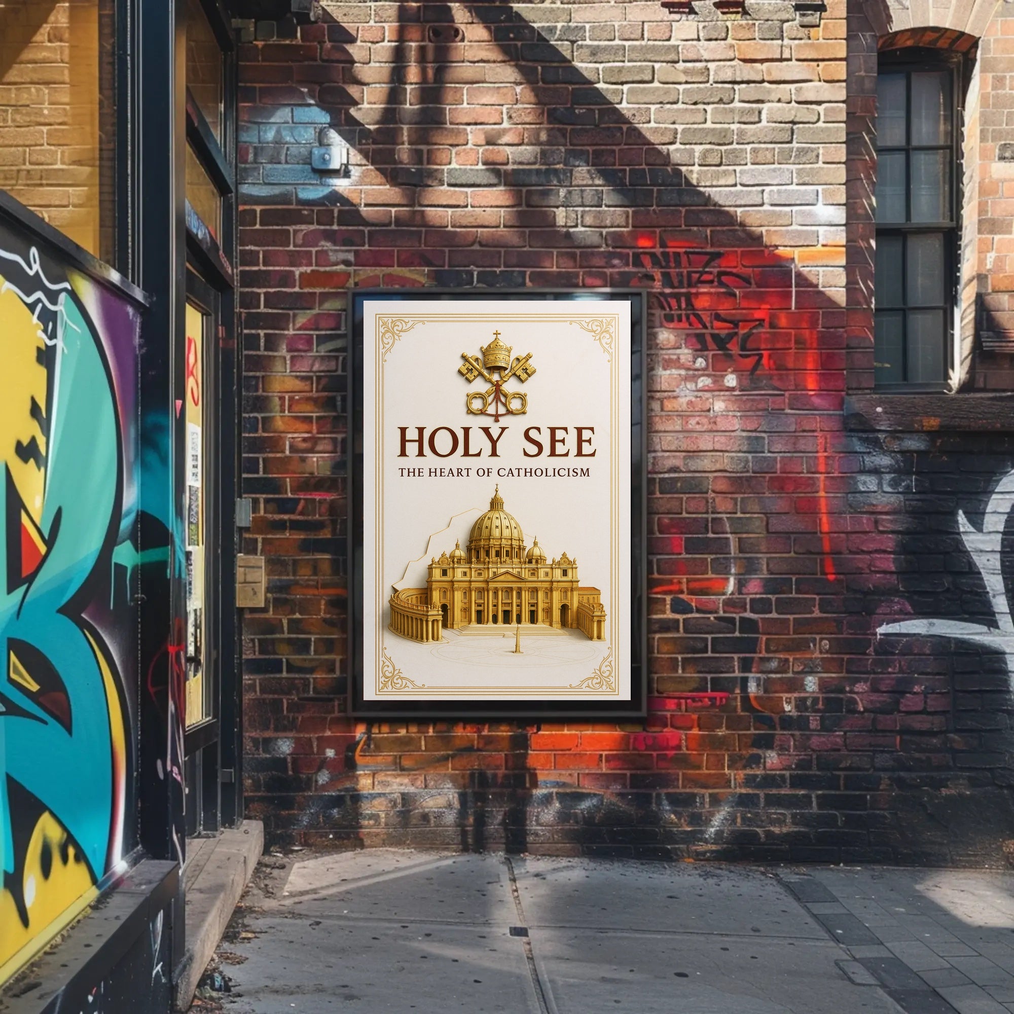 Holy See The Heart of Catholicism Poster PosterGoat