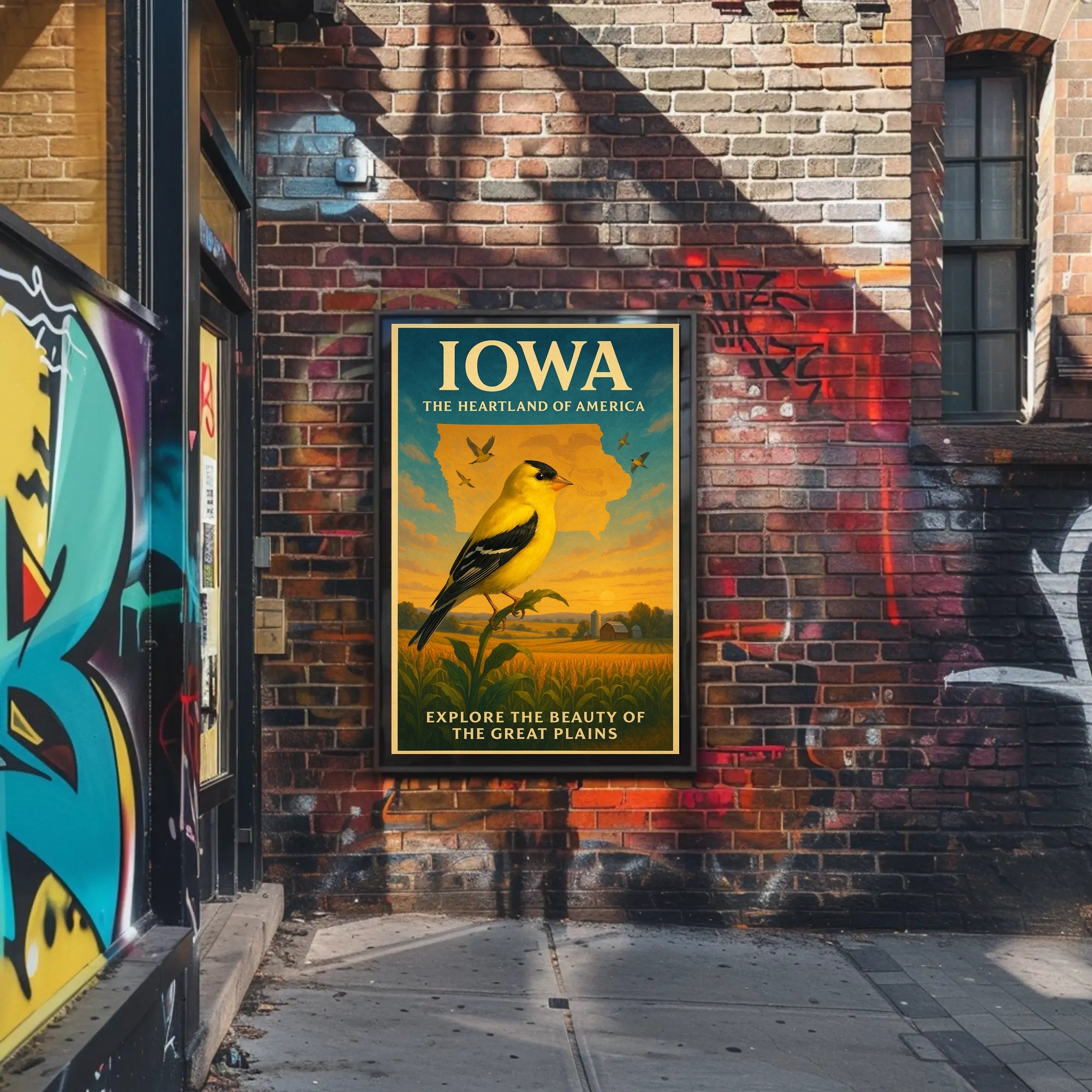Explore The Beauty Of Iowa Poster