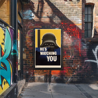 He's Watching You Poster PosterGoat