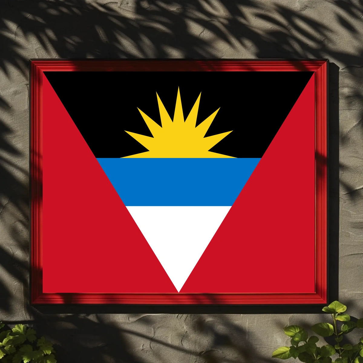 Antigua and Barbuda Flag Poster