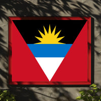 Antigua and Barbuda Flag Poster