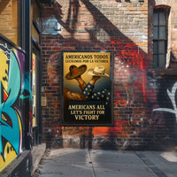 United for Victory Poster