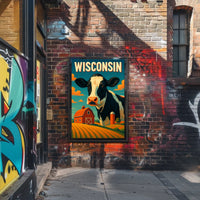 Wisconsin Countryside Charm Poster