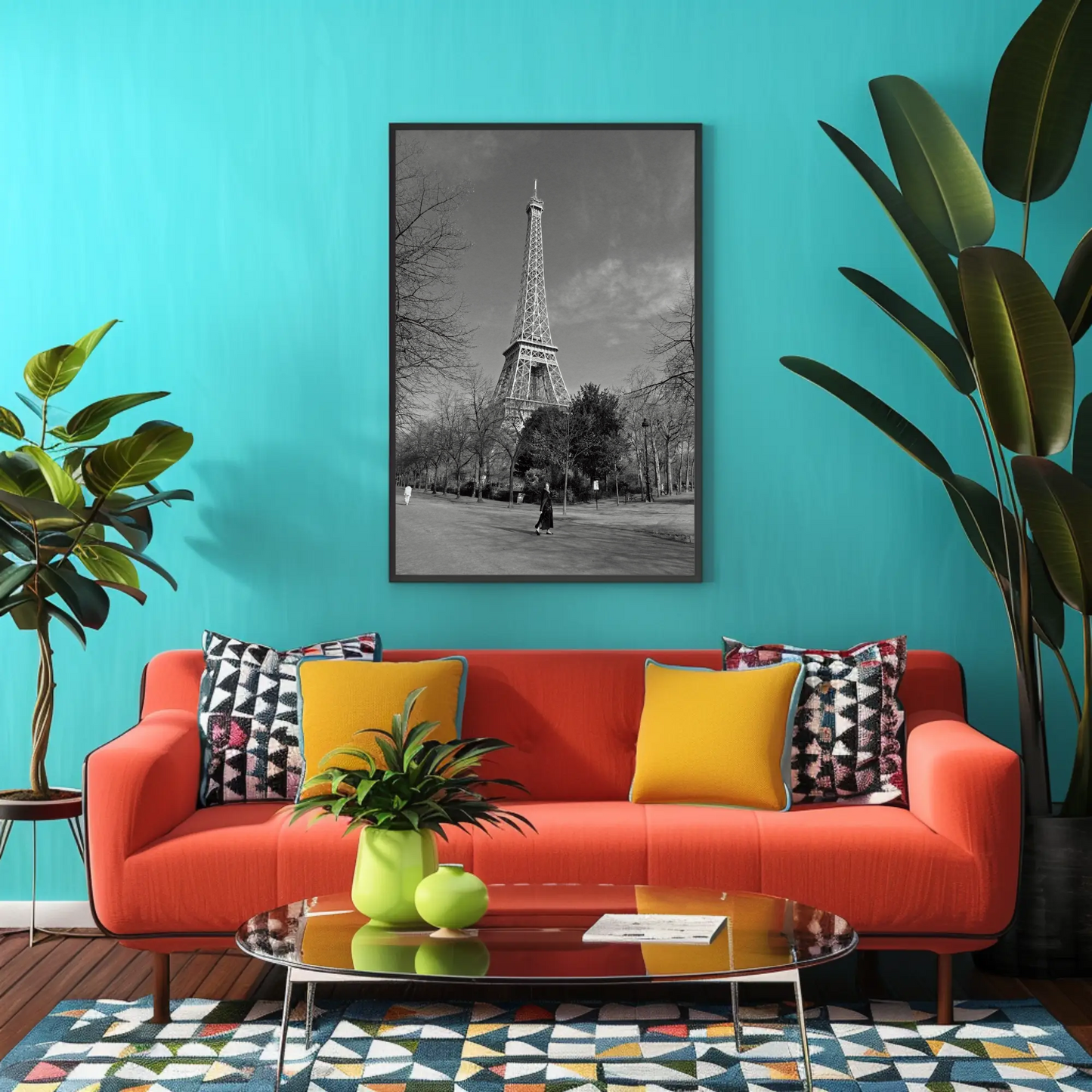 Eiffel Tower – Black and White Photography