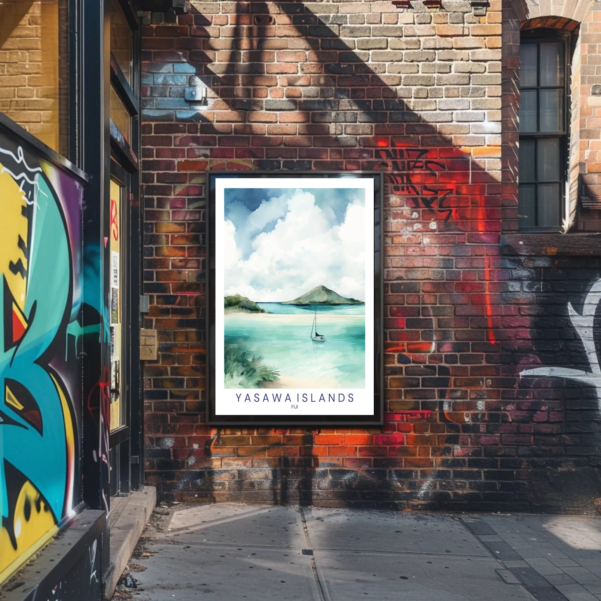 Yasawa Islands Paradise Poster PosterGoat