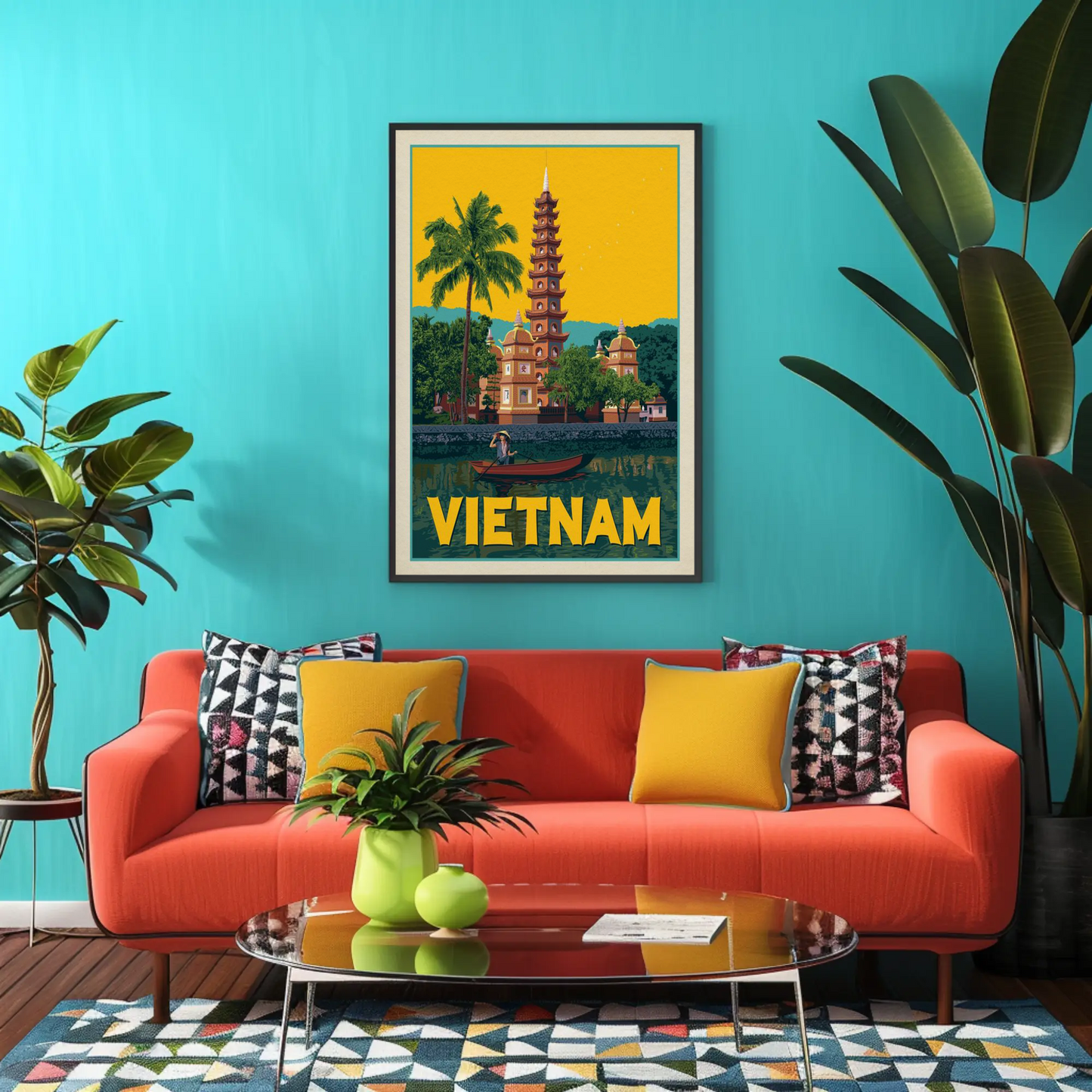 Vietnam Vintage Poster