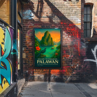 Escape to Paradise Palawan Poster