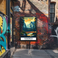 Yosemite's Majestic View National Park Poster