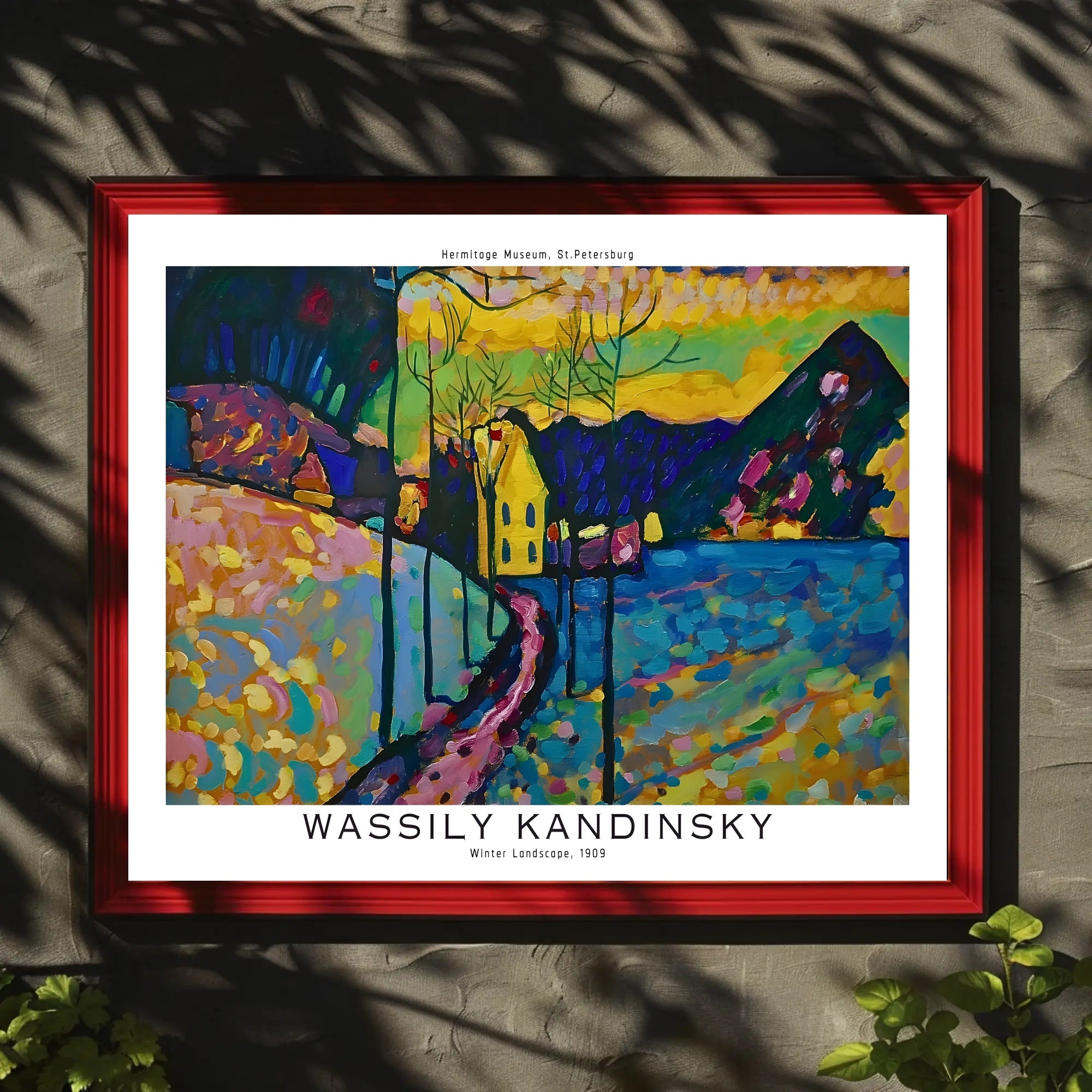 Wassily Kandinsky Winter Landscape Poster