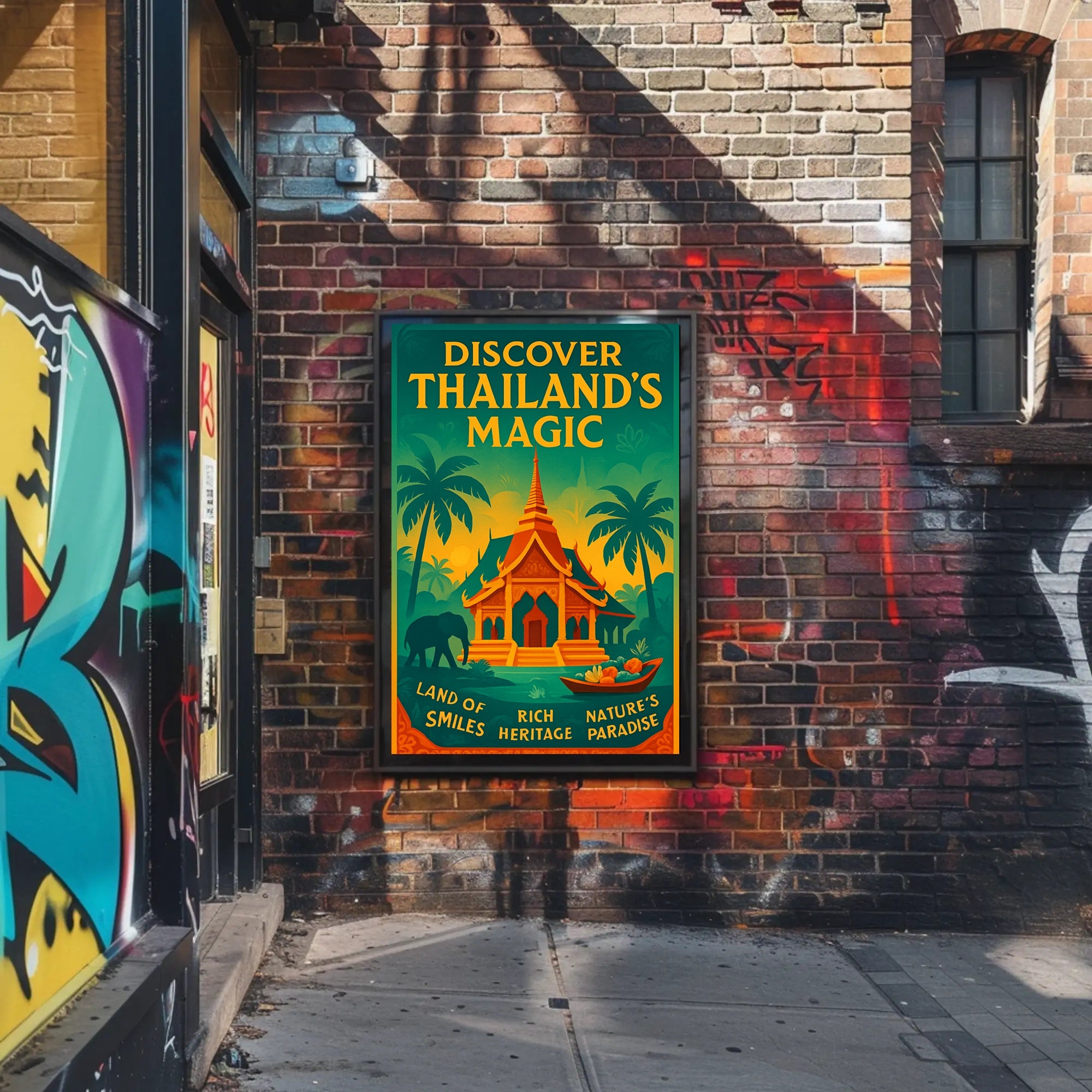 Discover ThailandS Magic Poster