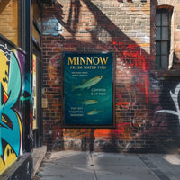Minnow Essential Freshwater Fish Poster