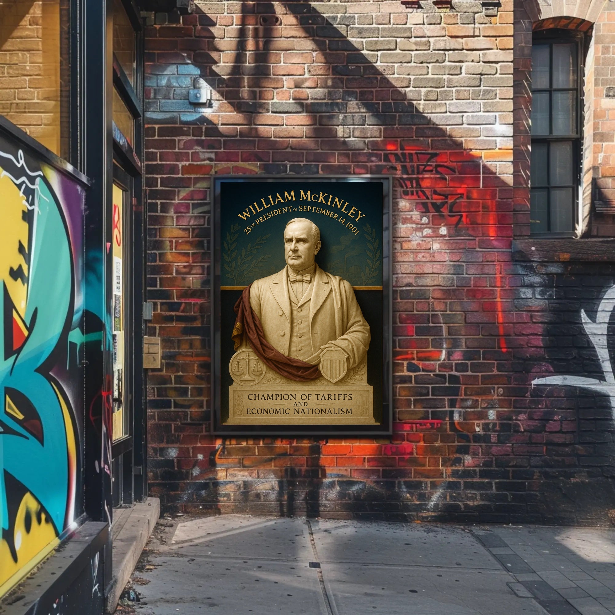 William McKinley 25th President Poster PosterGoat