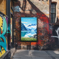 Glacial Serenity: Glacier Bay National Park Poster