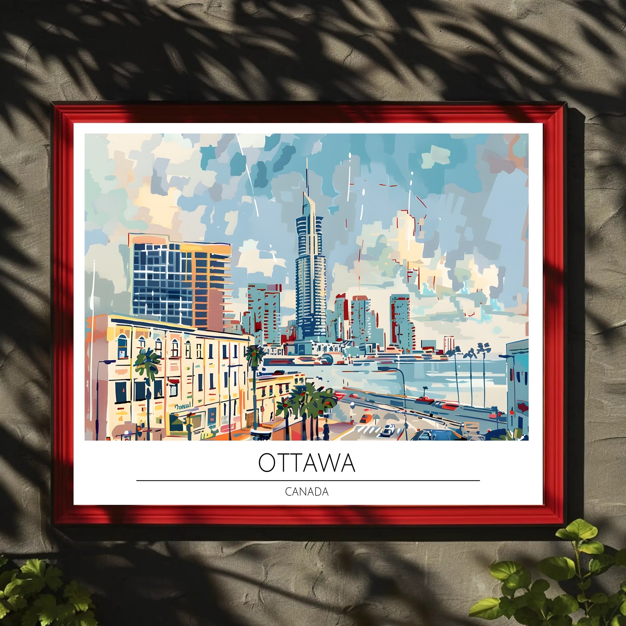 Ottawa Cityscape Poster PosterGoat