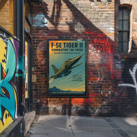 F-5E Tiger II Dominating the Skies Poster PosterGoat