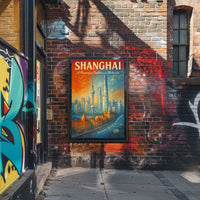 Shanghai A Harmony of Tradition and Modernity Poster