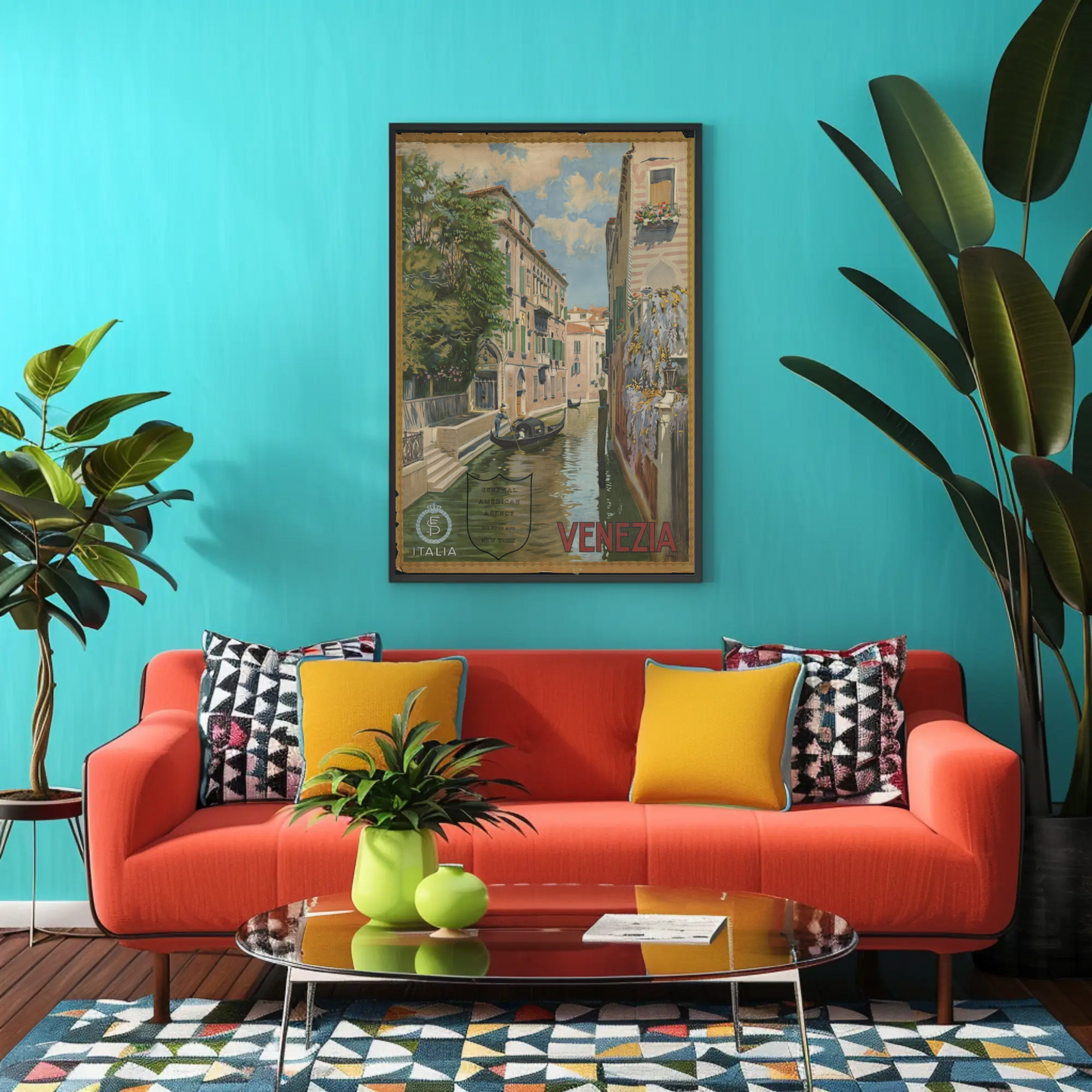 Venice Travel Poster