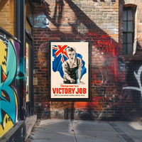 Victory Job Recruitment Poster PosterGoat