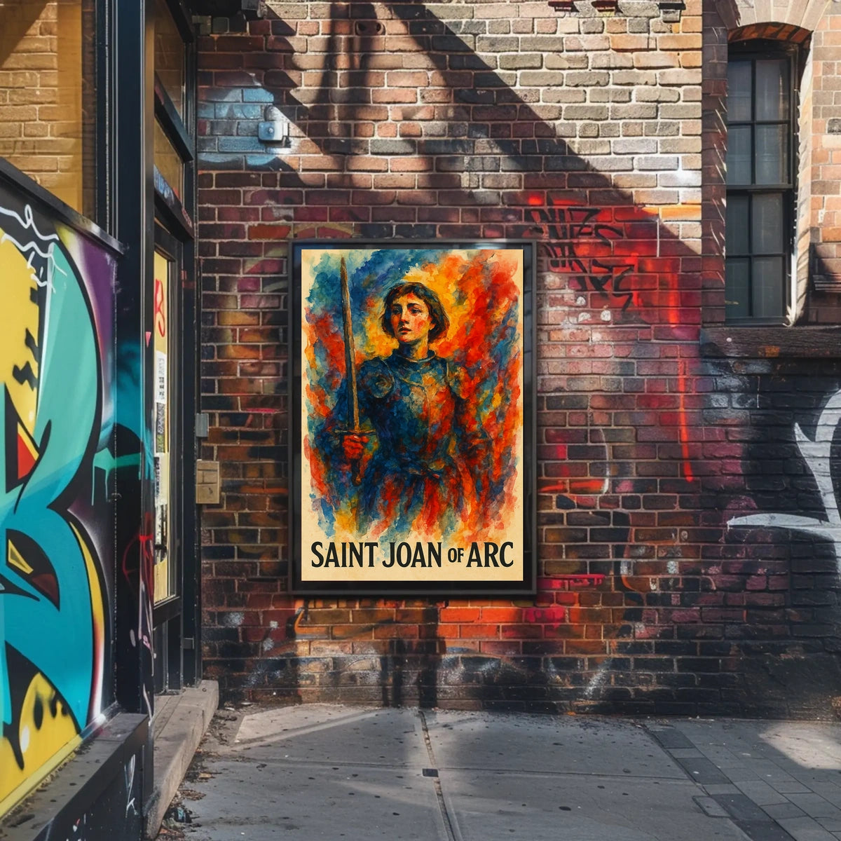Saint Joan Of Arc Poster