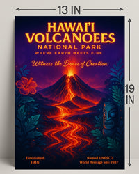 Hawaii Volcanoes National Park Poster PosterGoat