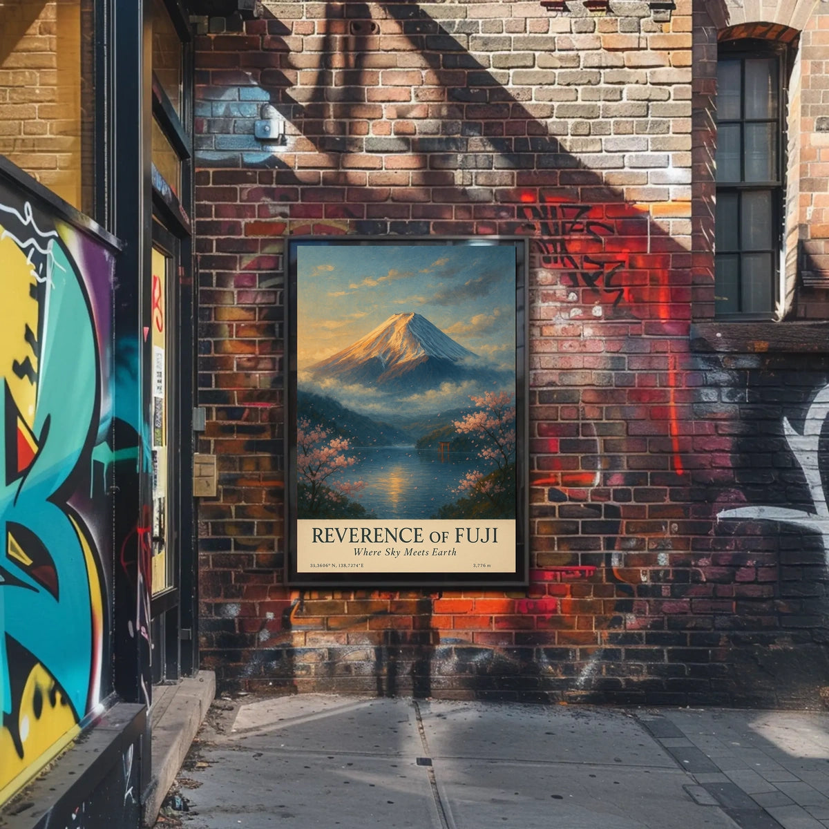 Reverence of Fuji Poster