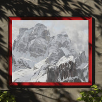 Majestic Alpine Peaks Poster