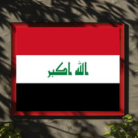 Iraq Flag Poster