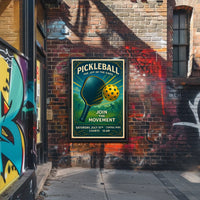 Pickleball The Joy of the Game Poster