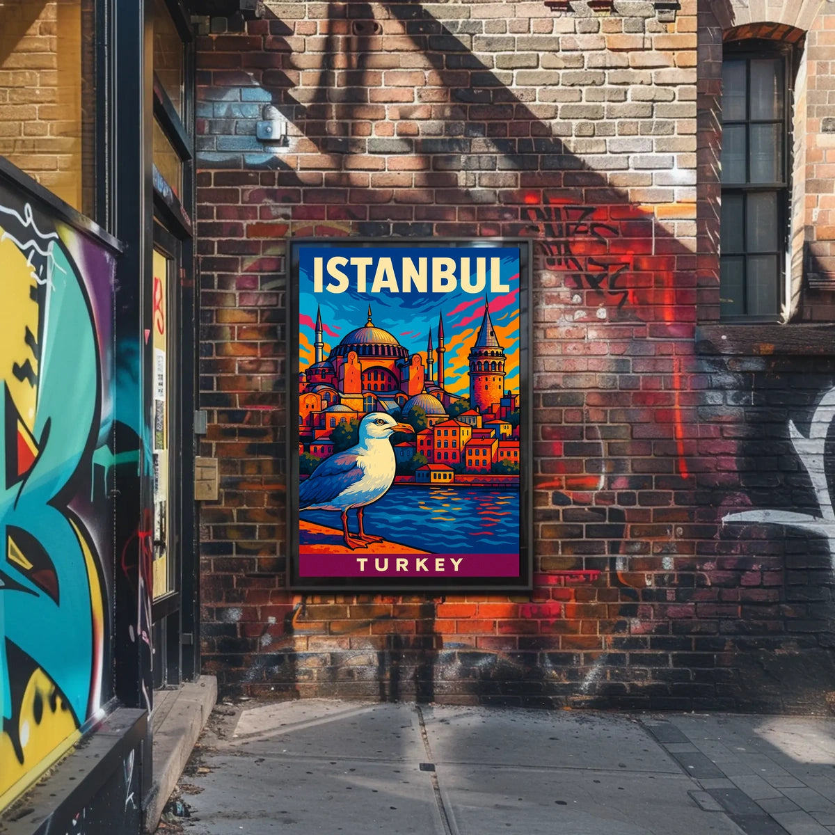 Vibrant Istanbul Poster